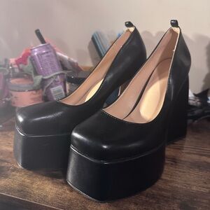 Amazon Black Women's Platform Shoes